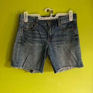J Crew Denim Jean Shorts Size 27"